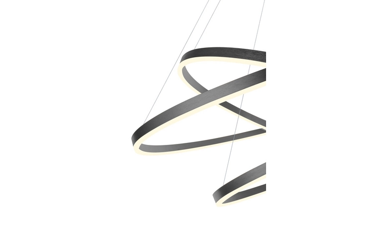 Люстра Orblaze 3 rings 1000 black