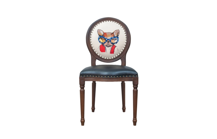 Стул Delo Kora Bulldog Print