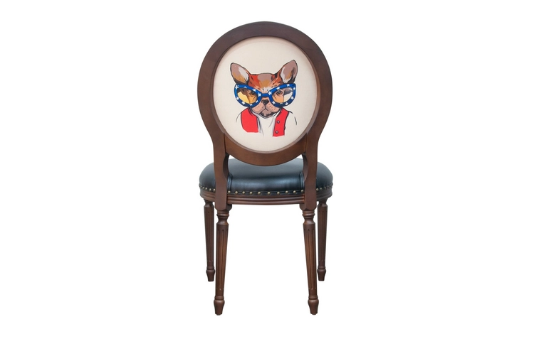 Стул Delo Kora Bulldog Print