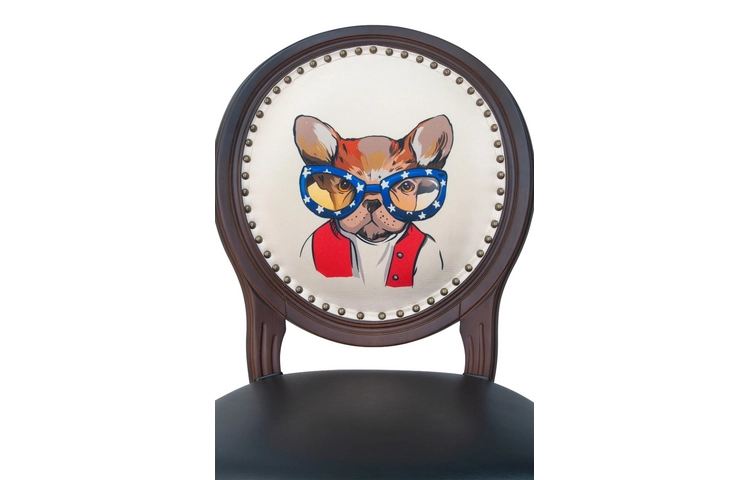 Стул Delo Kora Bulldog Print