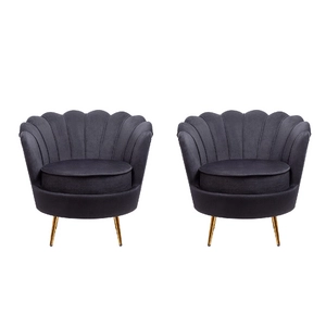 Комплект кресел ракушка Pearl Black