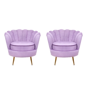 Комплект кресел ракушка Pearl Purple