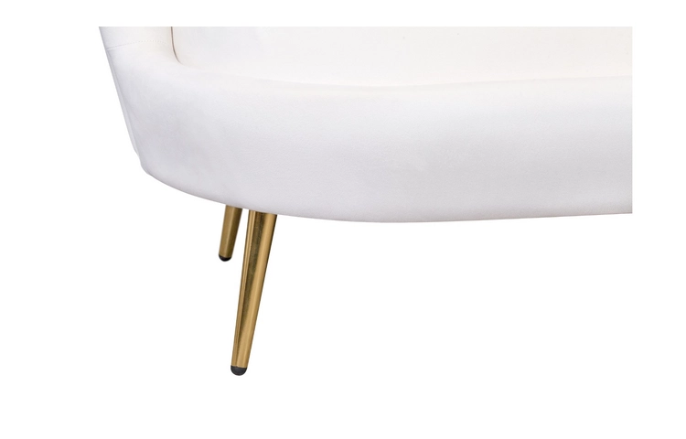 Комплект кресел и дивана ракушка Pearl Double Beige