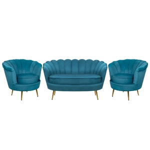 Комплект кресел и дивана ракушка Pearl Double Marine