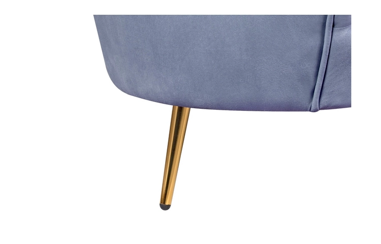 Комплект кресел и дивана ракушка Pearl Double Blue