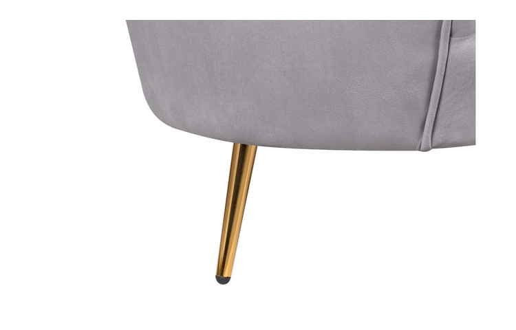Комплект кресел и дивана ракушка Pearl Triple Grey