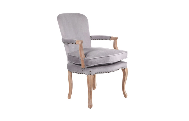Мягкое полукресло с подлокотниками Anver Oak Grey