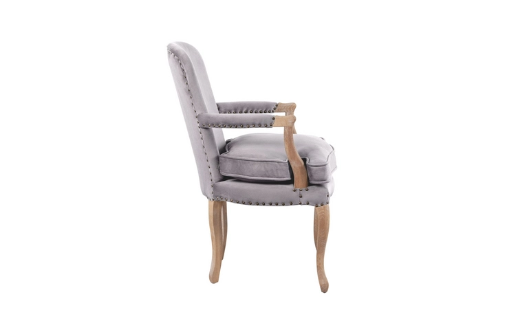 Мягкое полукресло с подлокотниками Anver Oak Grey