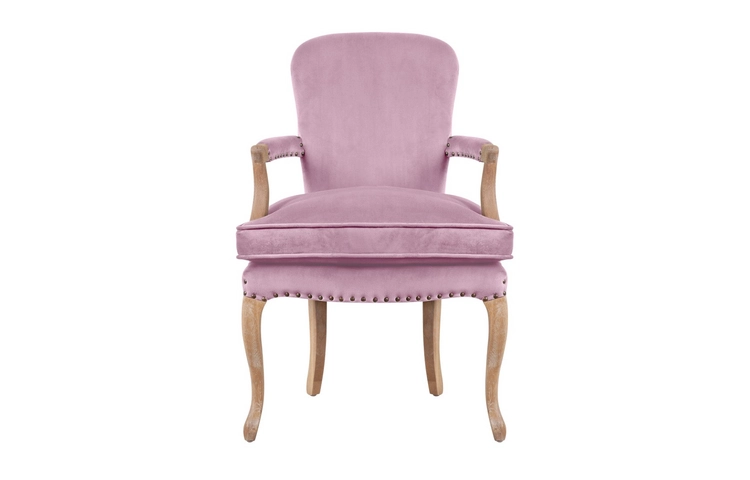 Мягкое полукресло с подлокотниками Anver Oak Pink
