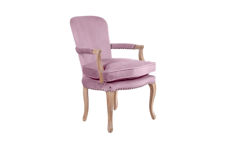 Мягкое полукресло с подлокотниками Anver Oak Pink