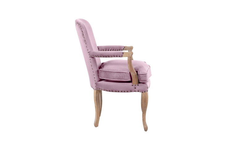 Мягкое полукресло с подлокотниками Anver Oak Pink