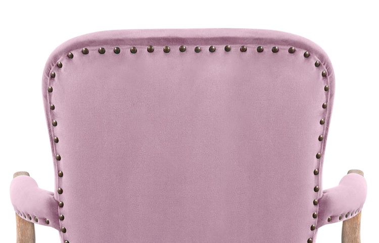 Мягкое полукресло с подлокотниками Anver Oak Pink