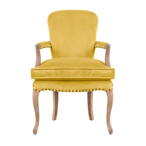 Мягкое полукресло с подлокотниками Anver Oak Yellow