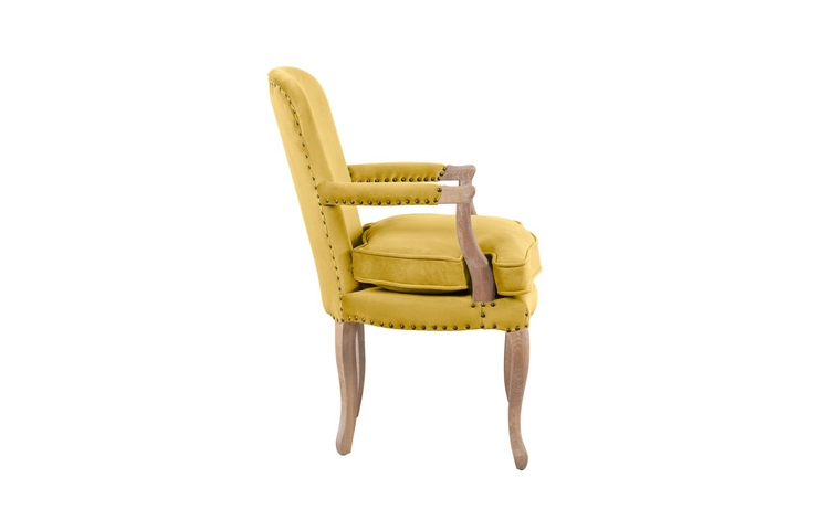 Мягкое полукресло с подлокотниками Anver Oak Yellow