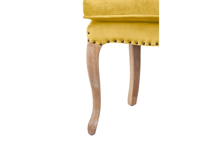 Мягкое полукресло с подлокотниками Anver Oak Yellow