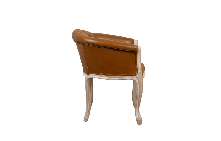 Низкое кресло ретро Kandy Brown