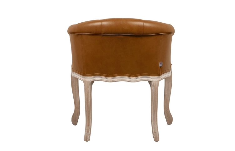 Низкое кресло ретро Kandy Brown