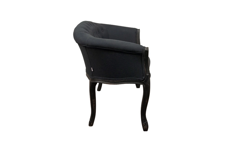 Двухместный дизайнерский диван Kandy Double Black Old