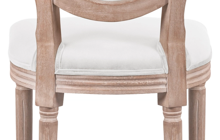 Стул с круглой спинкой Volker Oak Beige V2