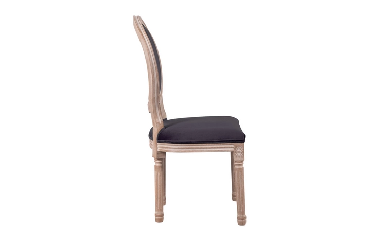 Стул с круглой спинкой Volker Oak Black