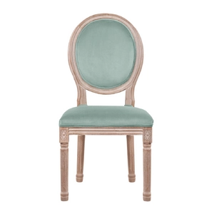 Стул с круглой спинкой Volker Oak Green
