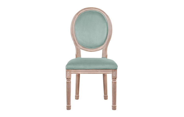 Стул с круглой спинкой Volker Oak Green