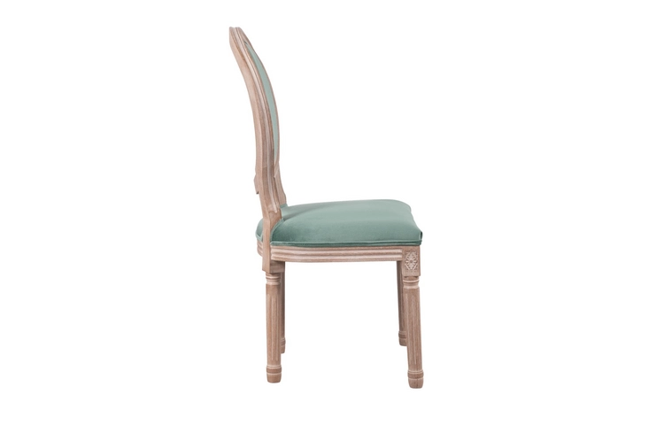 Стул с круглой спинкой Volker Oak Green