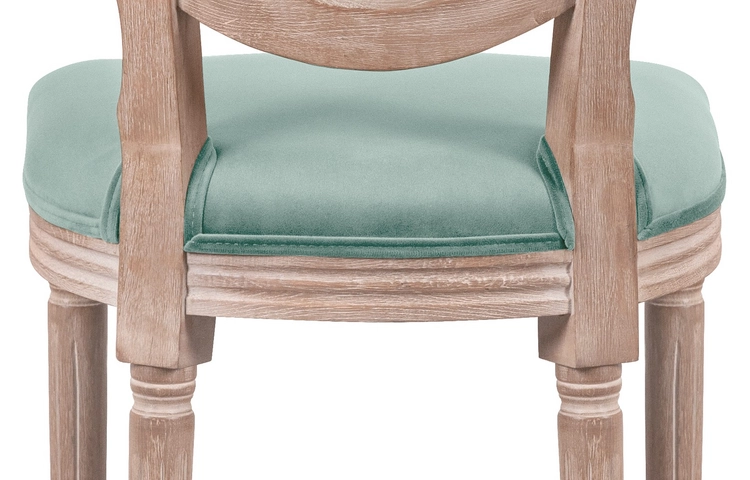 Стул с круглой спинкой Volker Oak Green