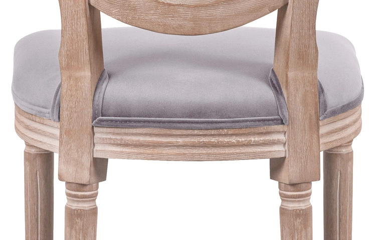 Стул с круглой спинкой Volker Oak Grey V2
