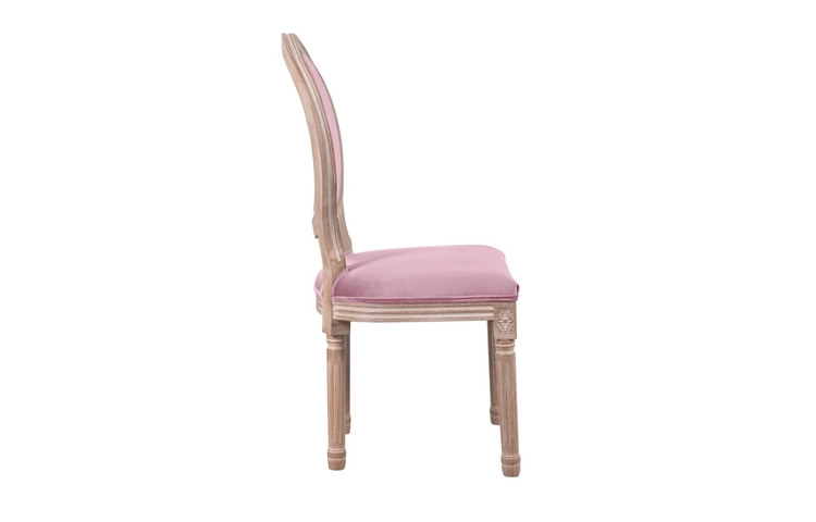 Стул с круглой спинкой Volker Oak Pink