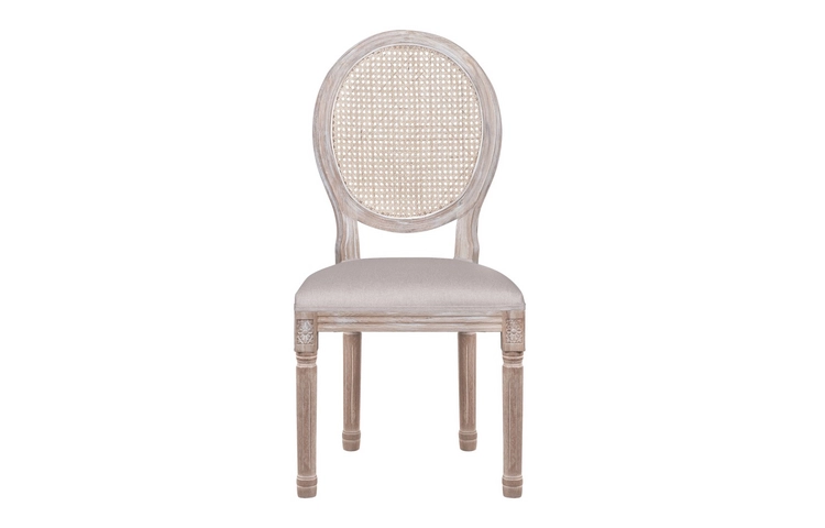 Стул с круглой спинкой Volker Oak Rattan