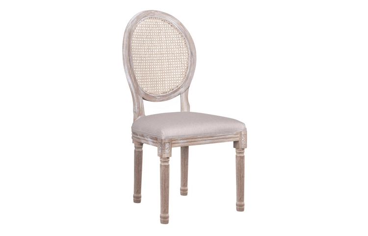 Стул с круглой спинкой Volker Oak Rattan
