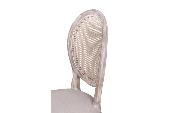 Стул с круглой спинкой Volker Oak Rattan