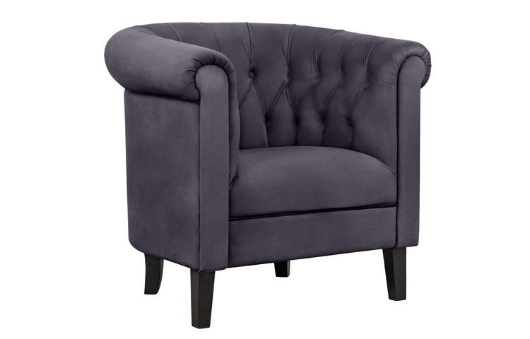 Низкое кресло Swaun Black