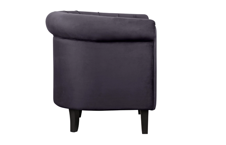 Низкое кресло Swaun Black
