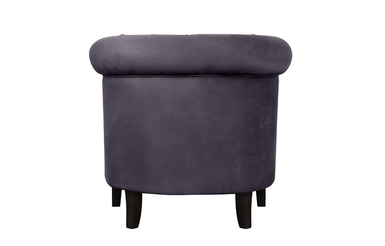 Низкое кресло Swaun Black