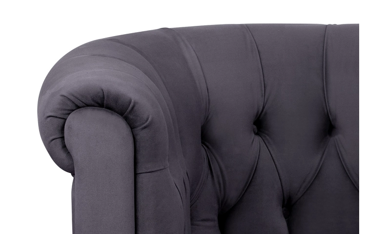 Низкое кресло Swaun Black