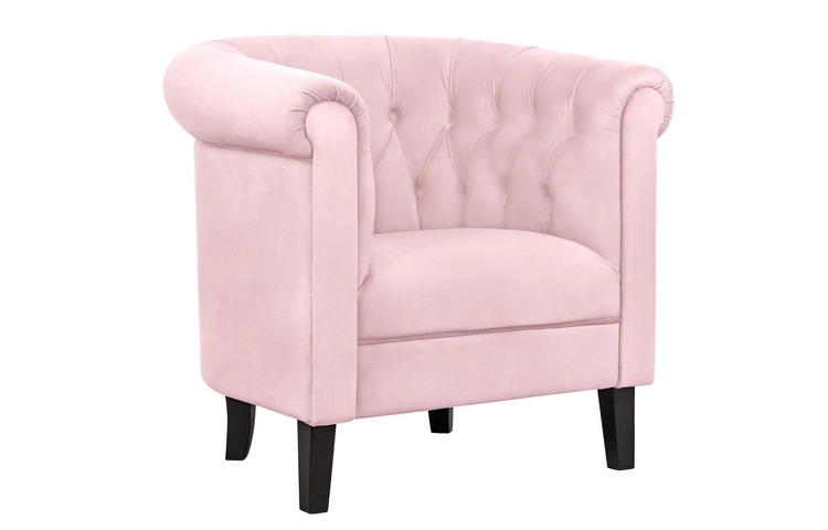 Низкое кресло Swaun Pink V2