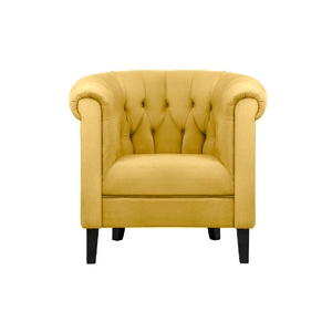 Низкое кресло Swaun Yellow