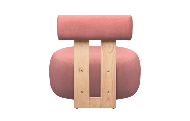 Кресло Luman Pink 3 V1L