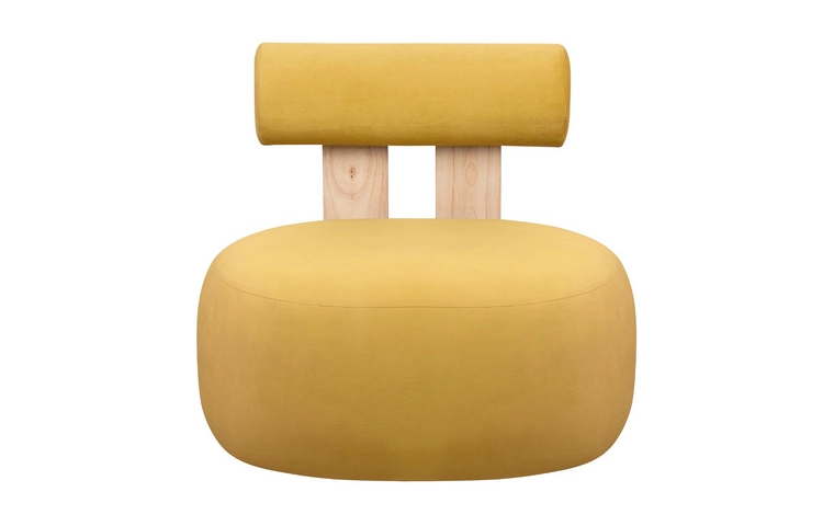 Кресло Luman Yellow V1