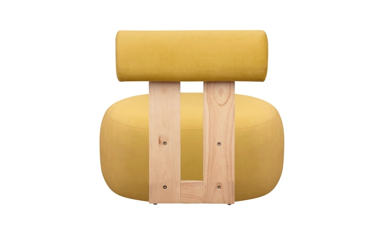 Кресло Luman Yellow V1