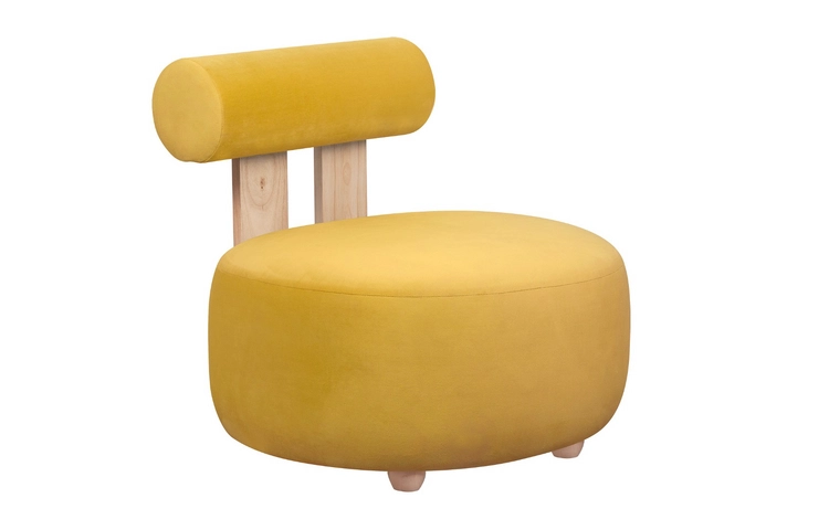 Кресло Luman Yellow V1L