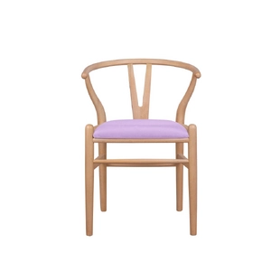 Стул ретро Wishbone Purple V3